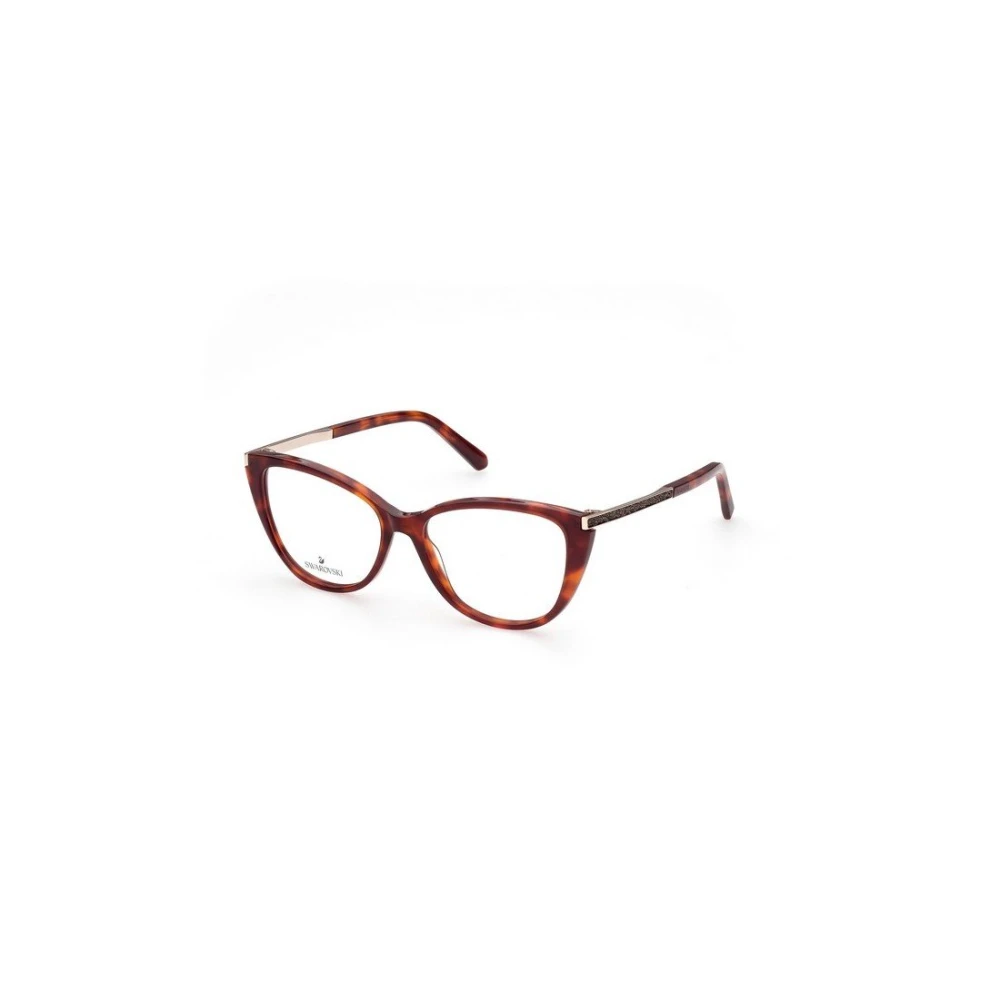 Swarovski Women's Red Sk5414 052 Optical Frame - Glasses - 53 Mm - Accessories