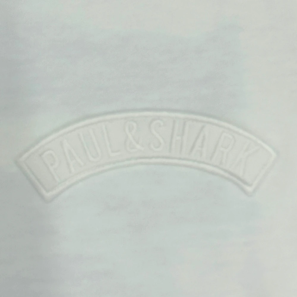 PAUL & SHARK Wit Katoenen Regular Fit T-shirt White Heren