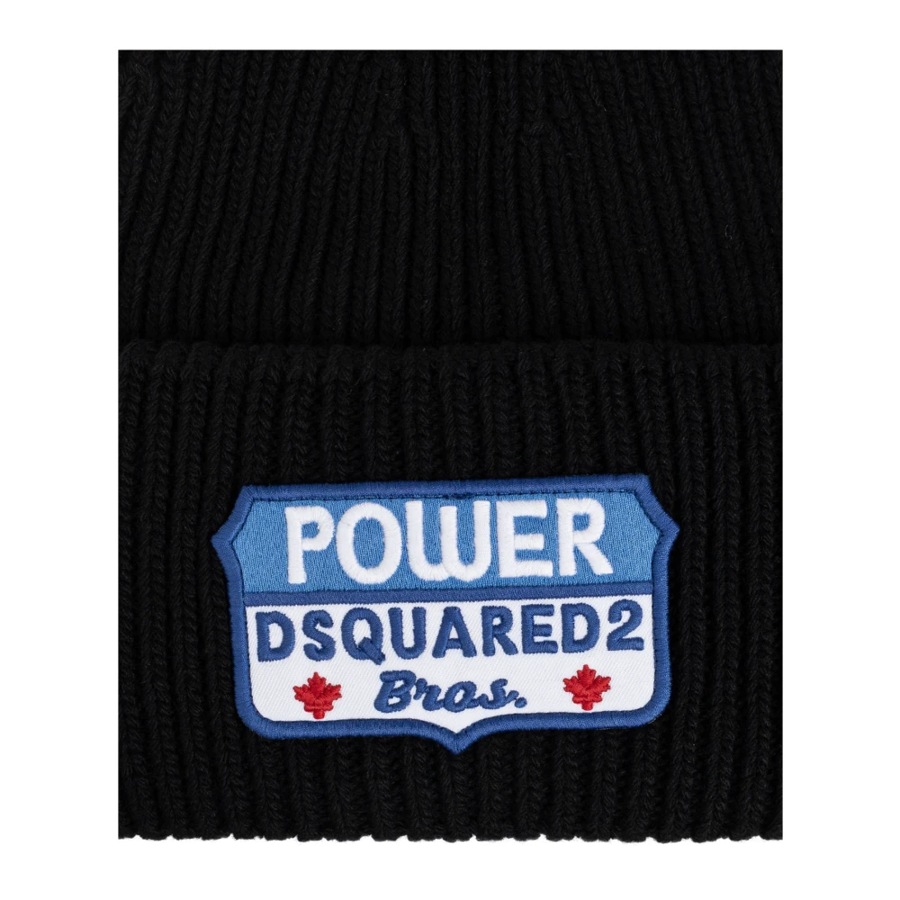 Dsquared2 Pet met logo Black Heren