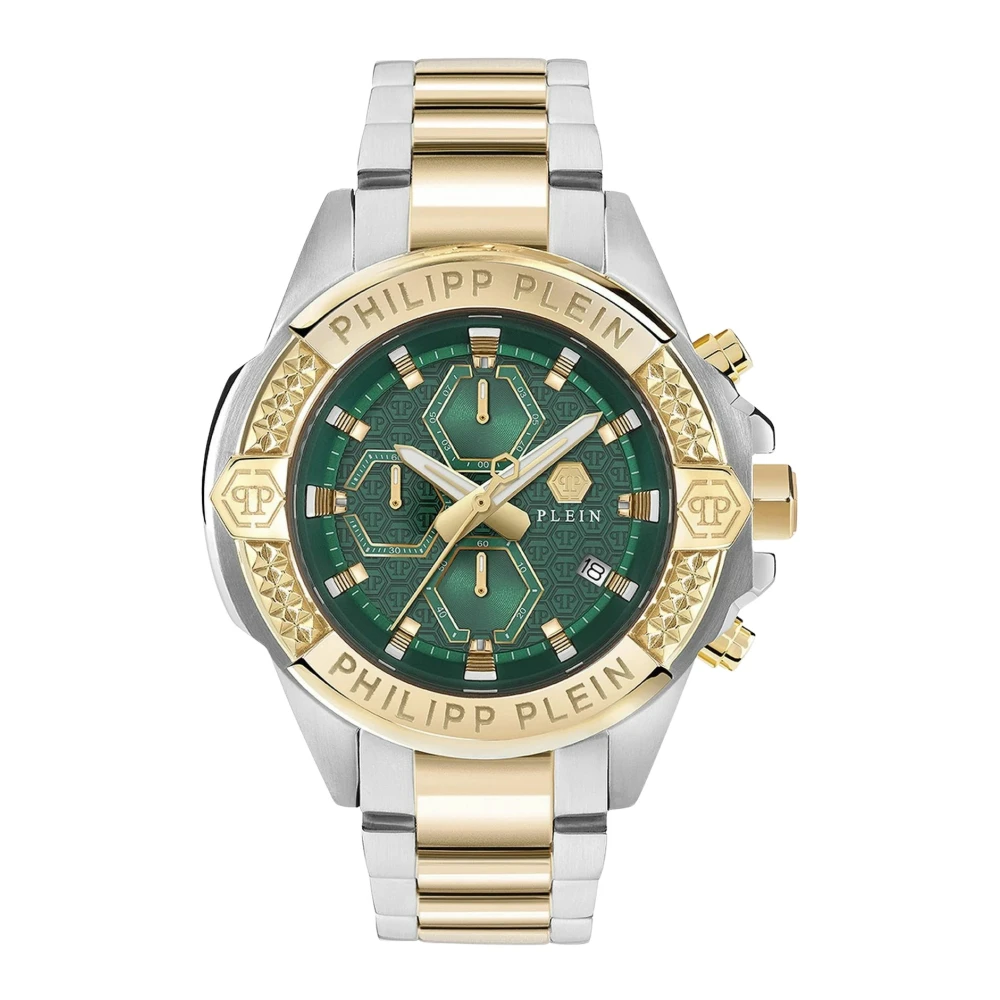 Philipp Plein Uhr The Skull Chrono PWWFA0525, Bicolor Edelstahl für Herren, Christ - Bild 5