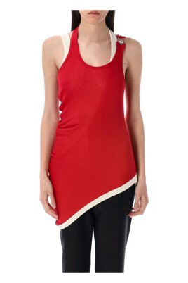 red-asymmetric-tank-top