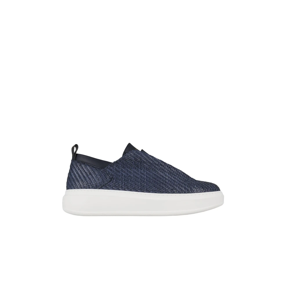 Alexander Smith Wembley Slip-On Sneakers Heren Schoenen Blauw