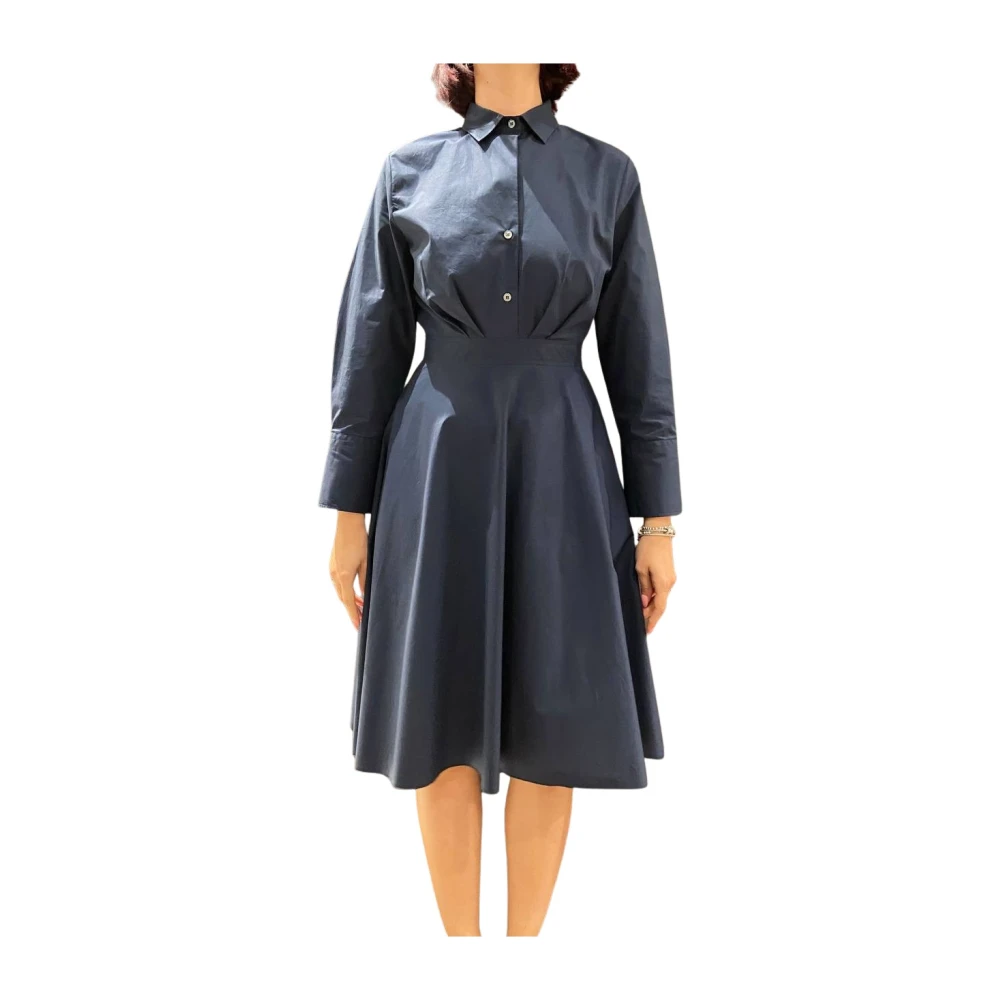 Caliban Blauwe Jurk voor Vrouwen Blue Dames