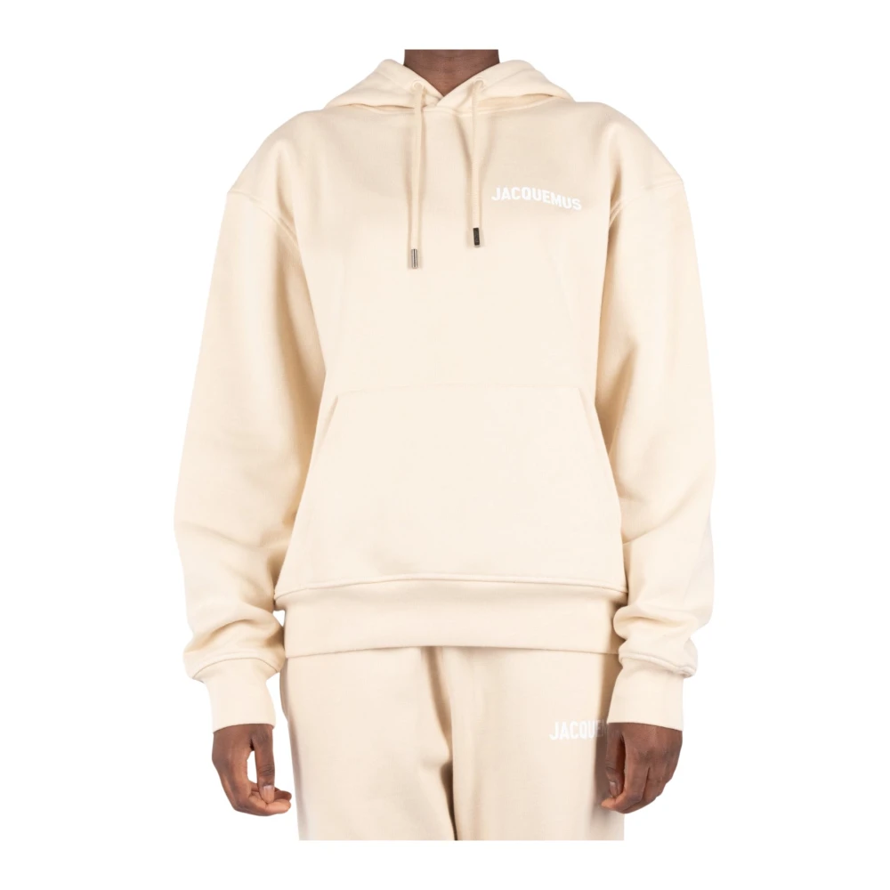 Jacquemus Hoodie Sweatshirt voor vrouwen Beige Dames
