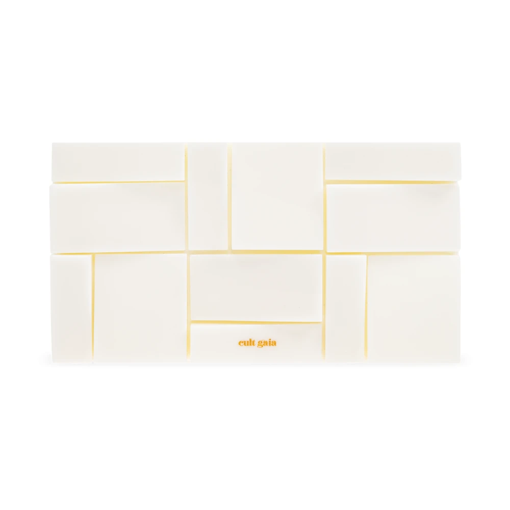 Cult Gaia Galleria Clutch White Dames