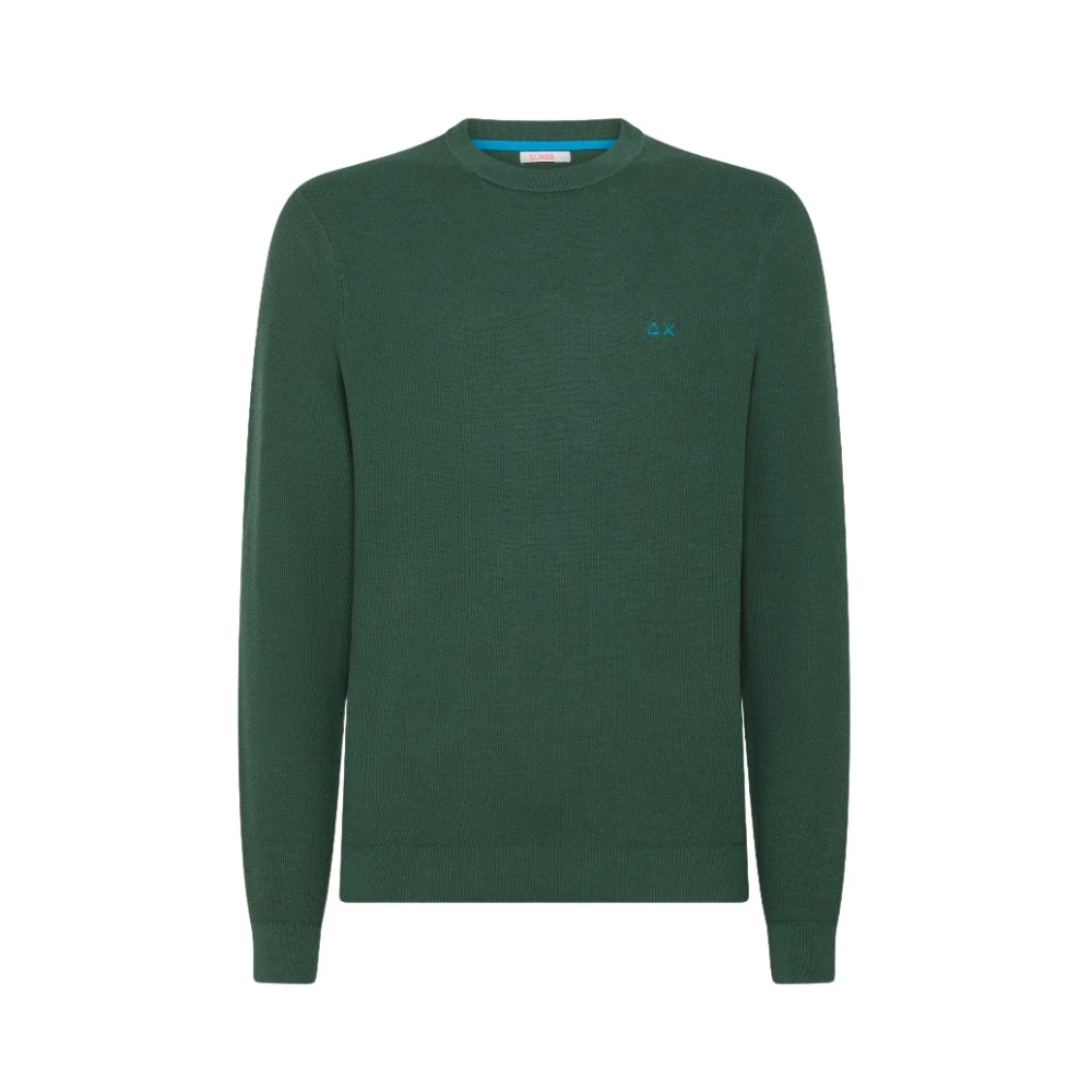 Sun68 Stijlvolle Trui Green Heren