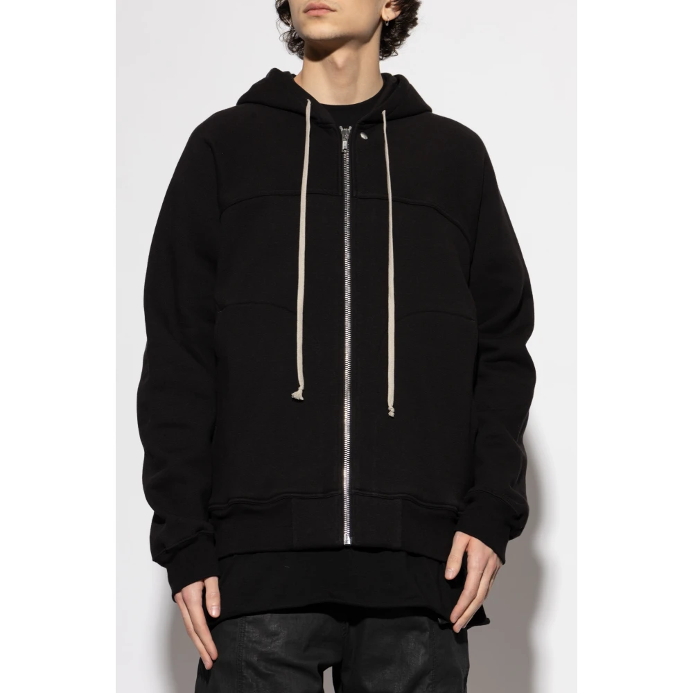 Rick Owens Sweatshirt Windbreaker Black Heren