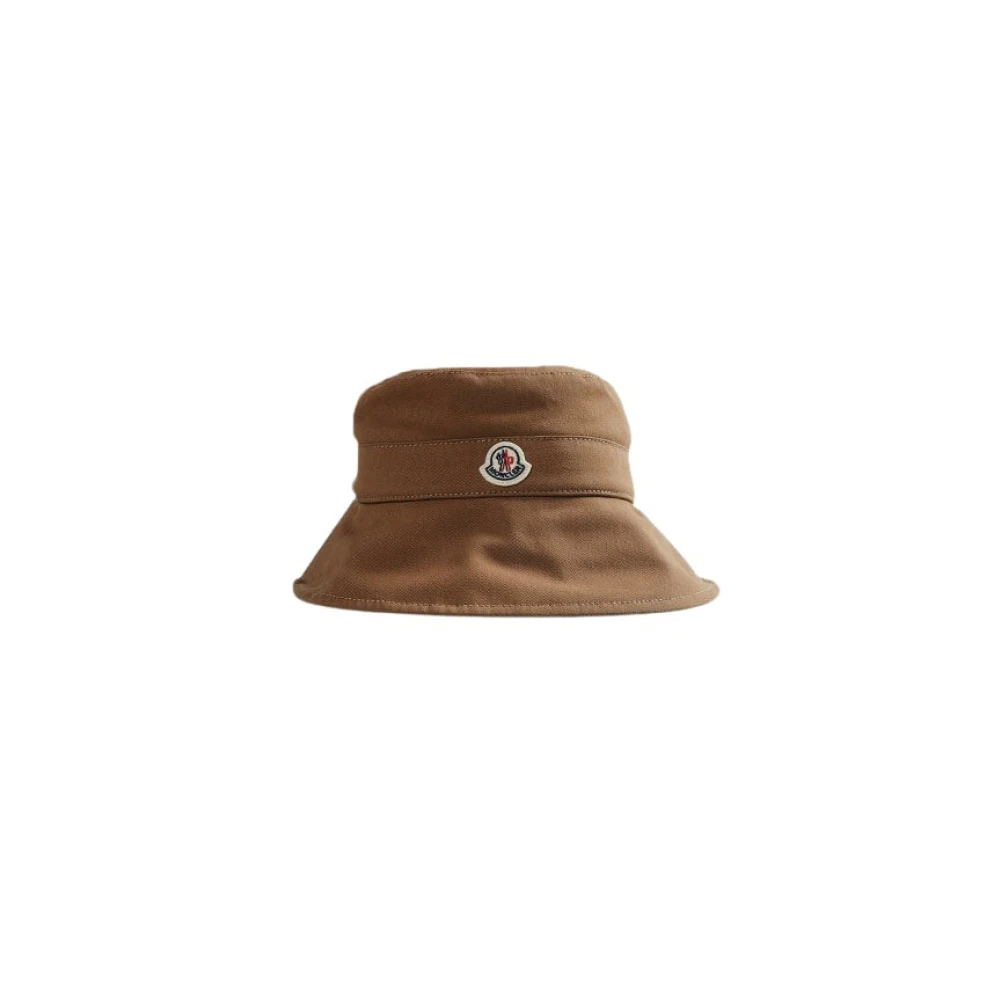 Moncler Bucket Hat - Unisex - Accessories - Beige - M - Accessories