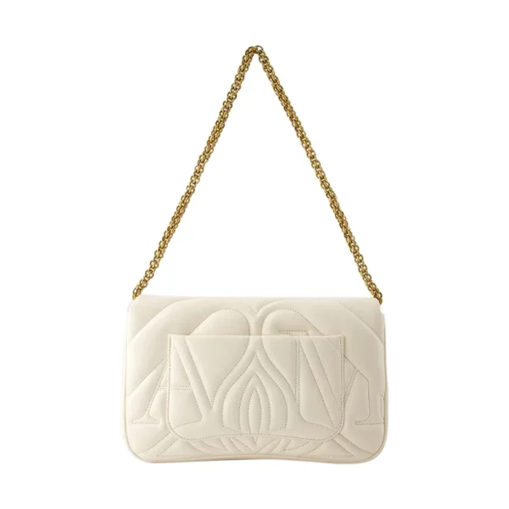 alexander mcqueen Leather shoulder-bags Beige Dames