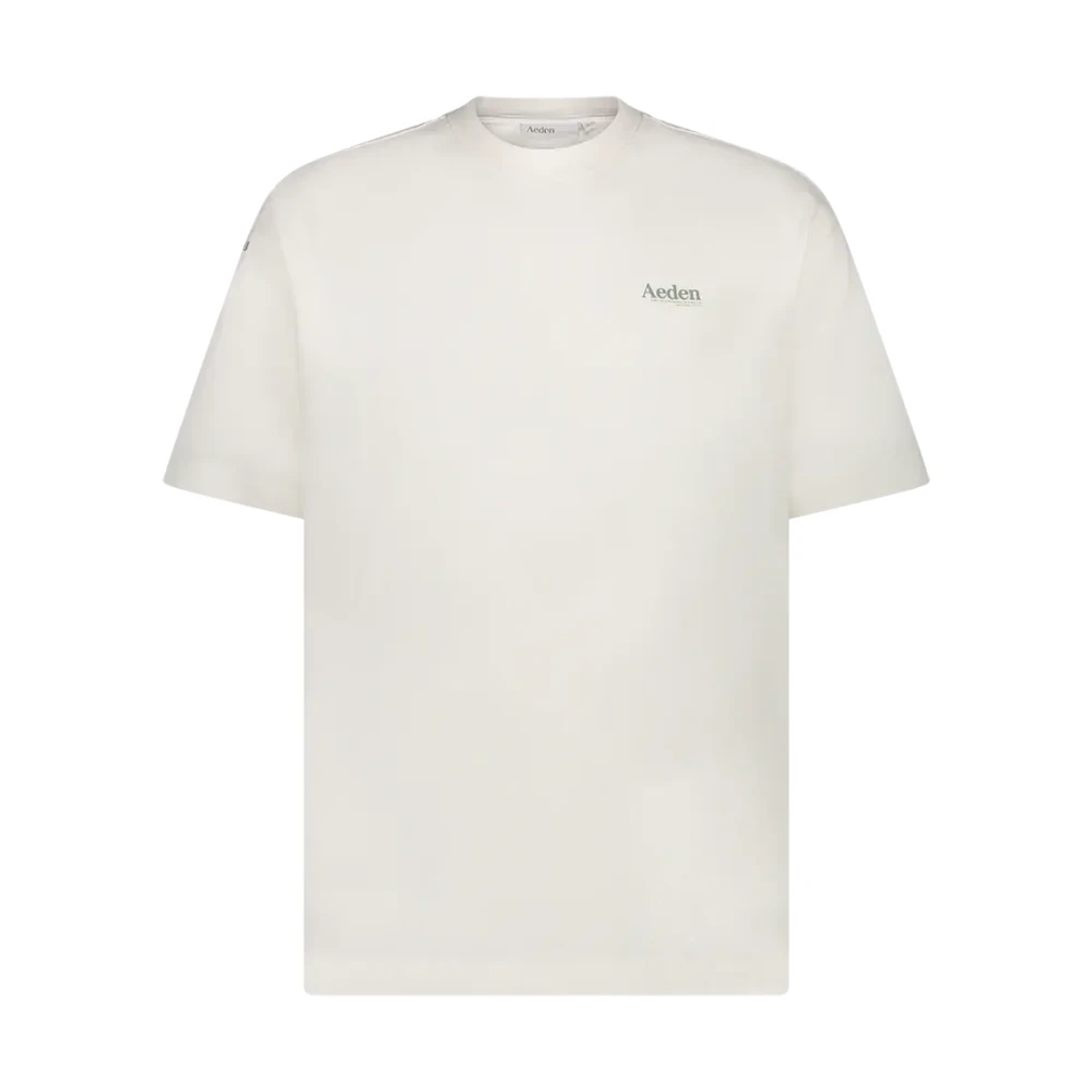 Aeden Legend Tee Off White Shirt Beige Heren