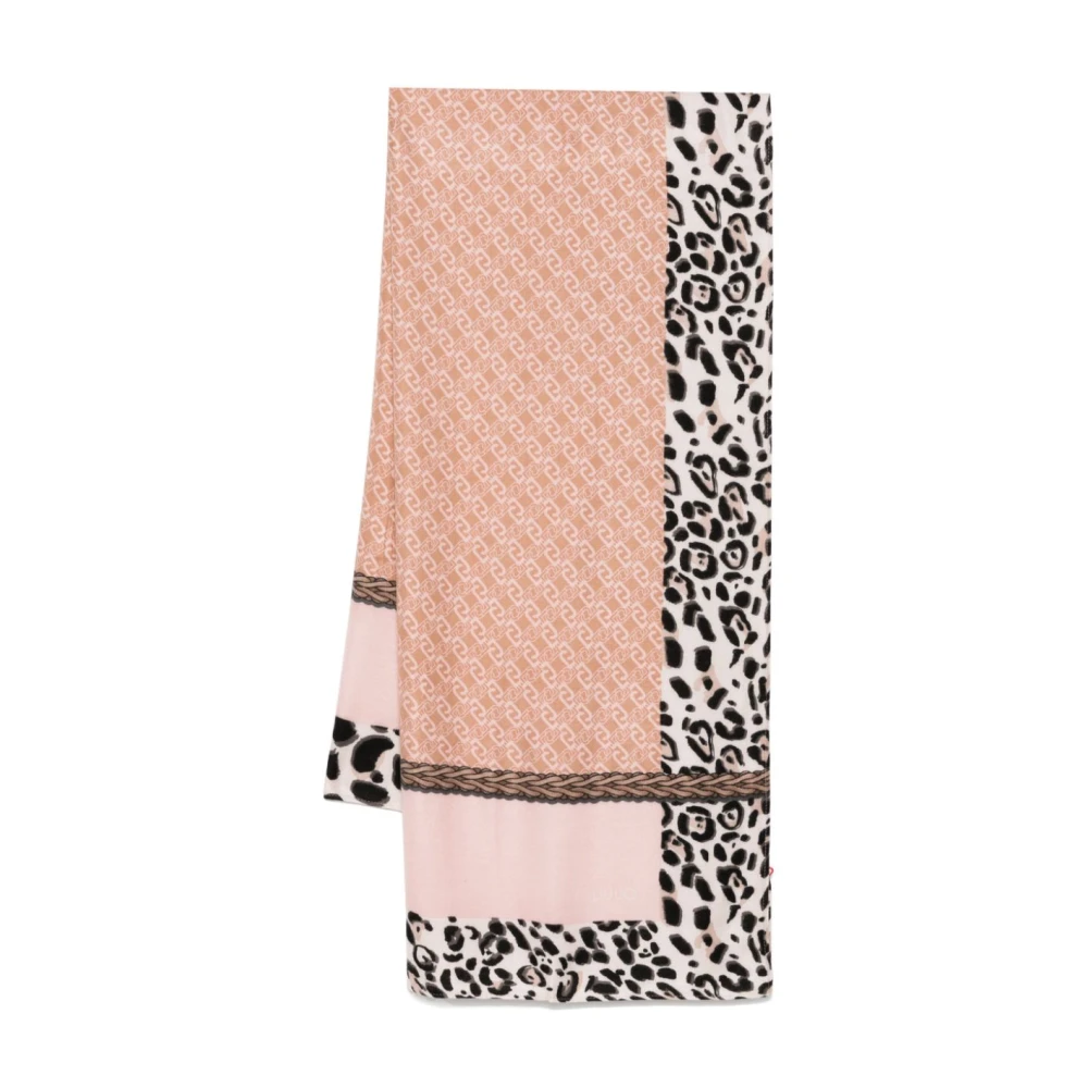 Liu Jo Beige Sjaal Collectie Multicolor Dames
