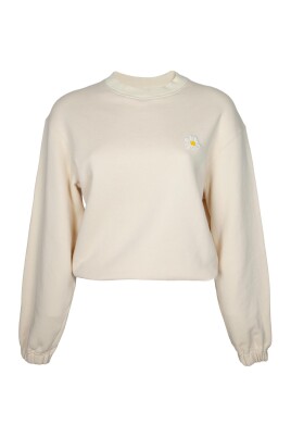 sweatshirt-en-coton-avec-patch-etoile-ivoire