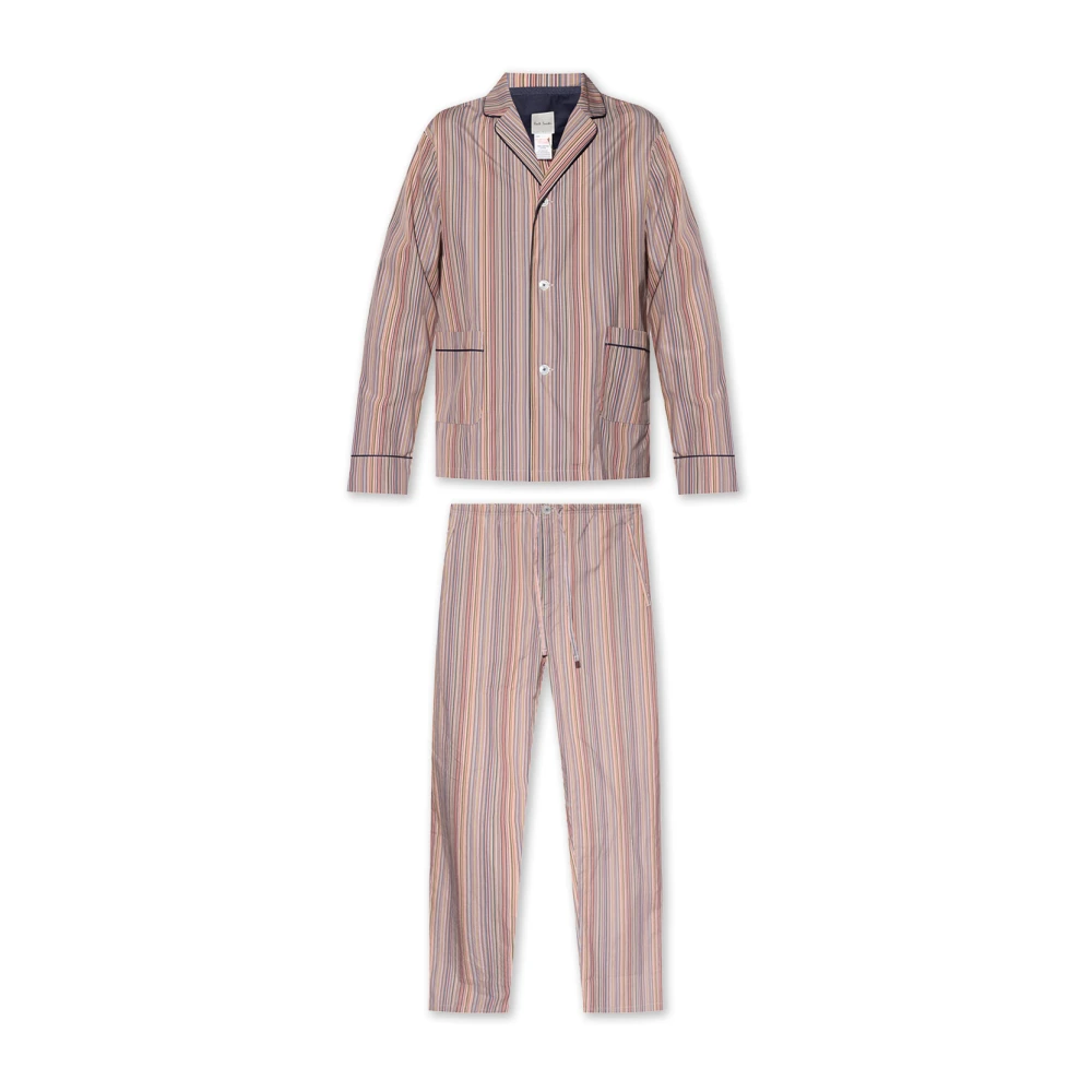 Paul Smith Uomo Multicolor - Completo Pigiama Due Pezzi - Nightwear & Lounge - E - Xl