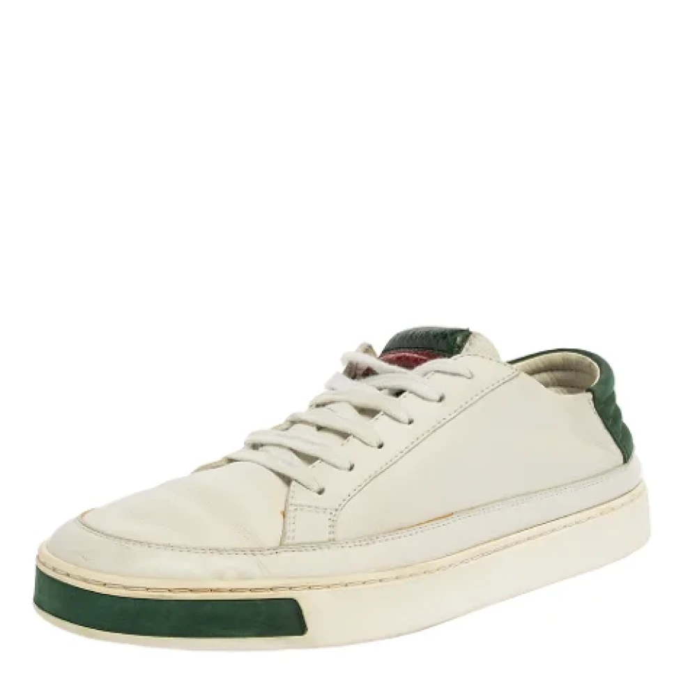 Gucci discount witte sneakers