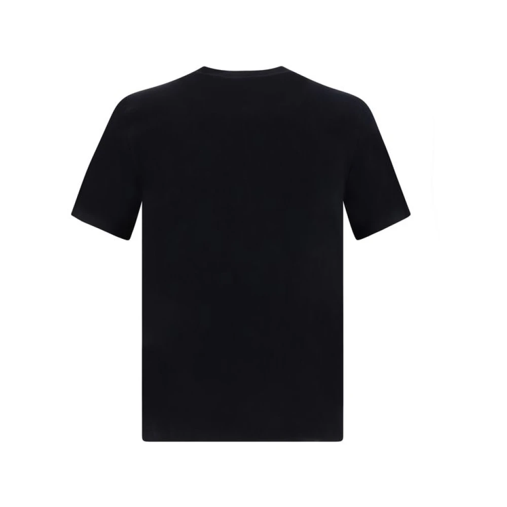alexander mcqueen Graffiti Print Katoenen T-Shirt Black Heren
