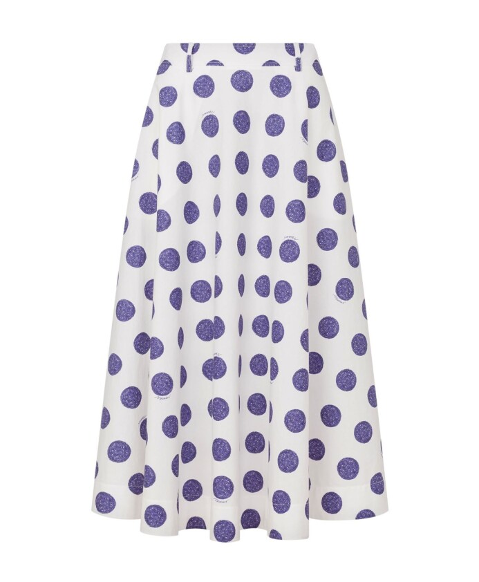 polka-dot-print-mid-length-skirt