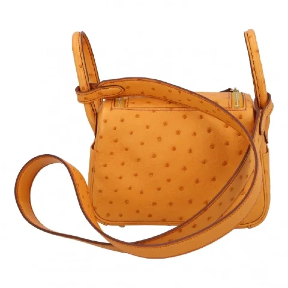 Hermès Vintage Pre-owned Leather shoulder-bags Brown Dames