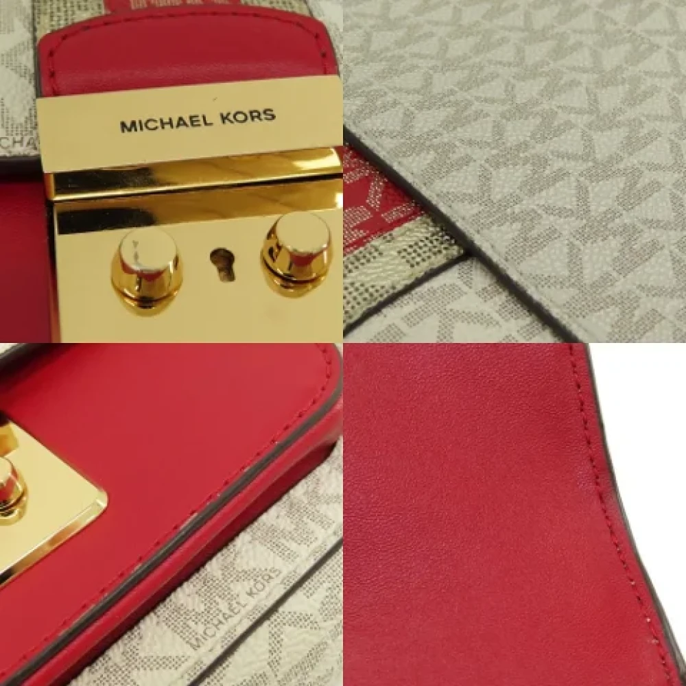 Michael Kors Pre-owned Plastic shoulder-bags White Dames