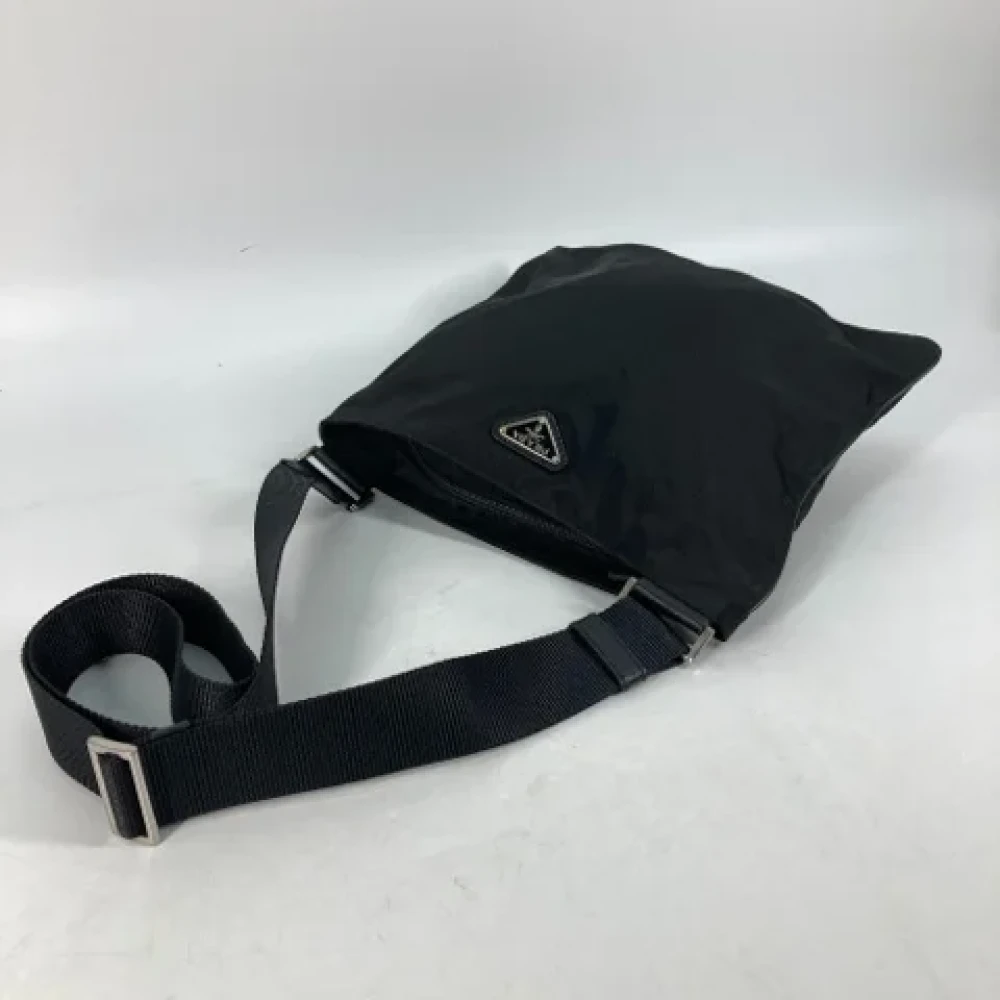 Prada Vintage Pre-owned Fabric prada-bags Black Dames