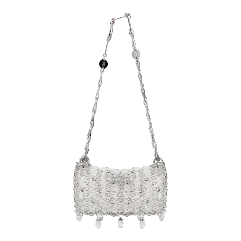 Rabanne Women's Gray 1969 Nano Crystal Resin Bag - Shoulder Bags - One Size - Bags