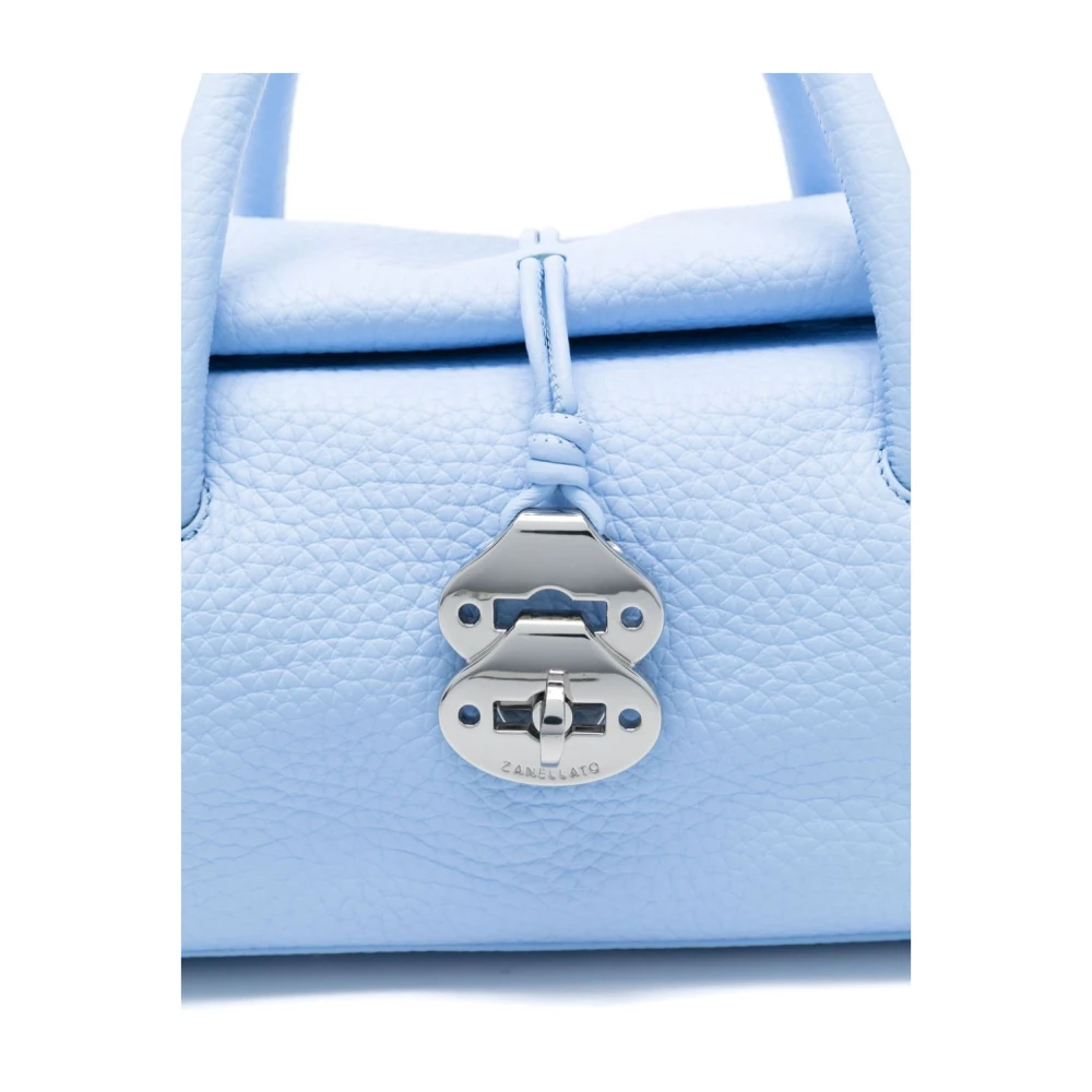 Zanellato Blauwe Tassen met Draaisluiting Blue Dames