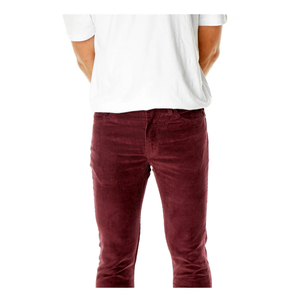 Levi's 511™ Slim Fit Corduroy Broek Purple Heren