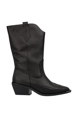 Halv cowboy bootie