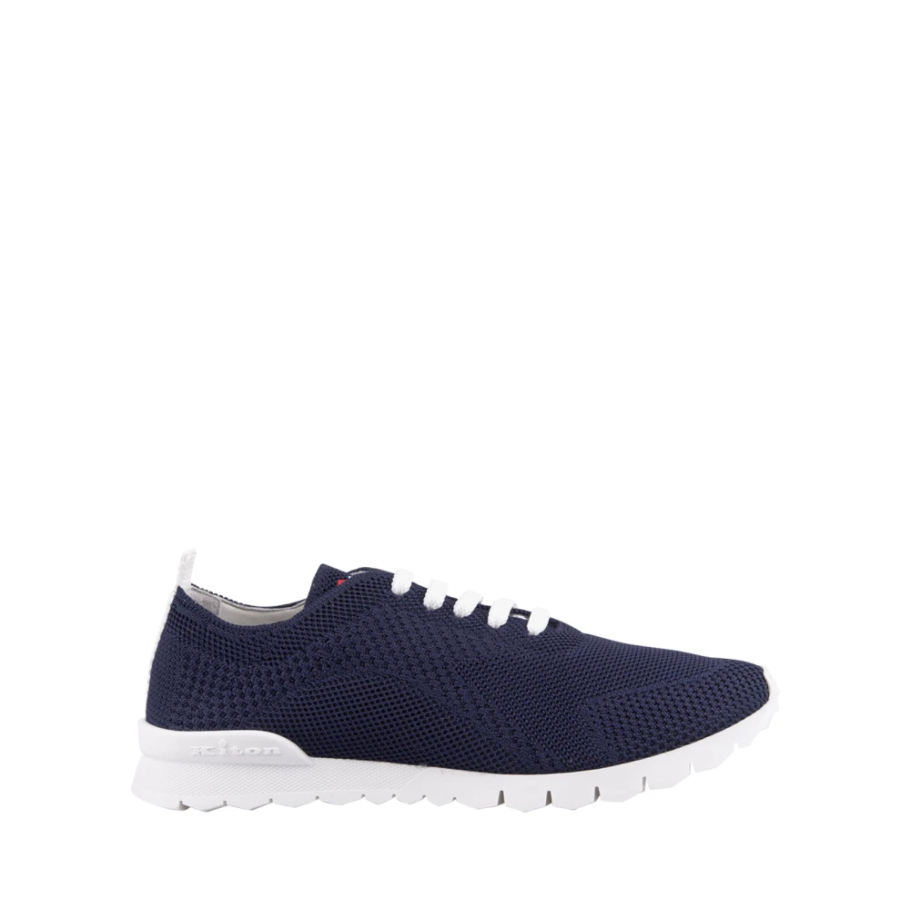 Kiton - Shoes > Sneakers - Blue - Kiton - Modalova