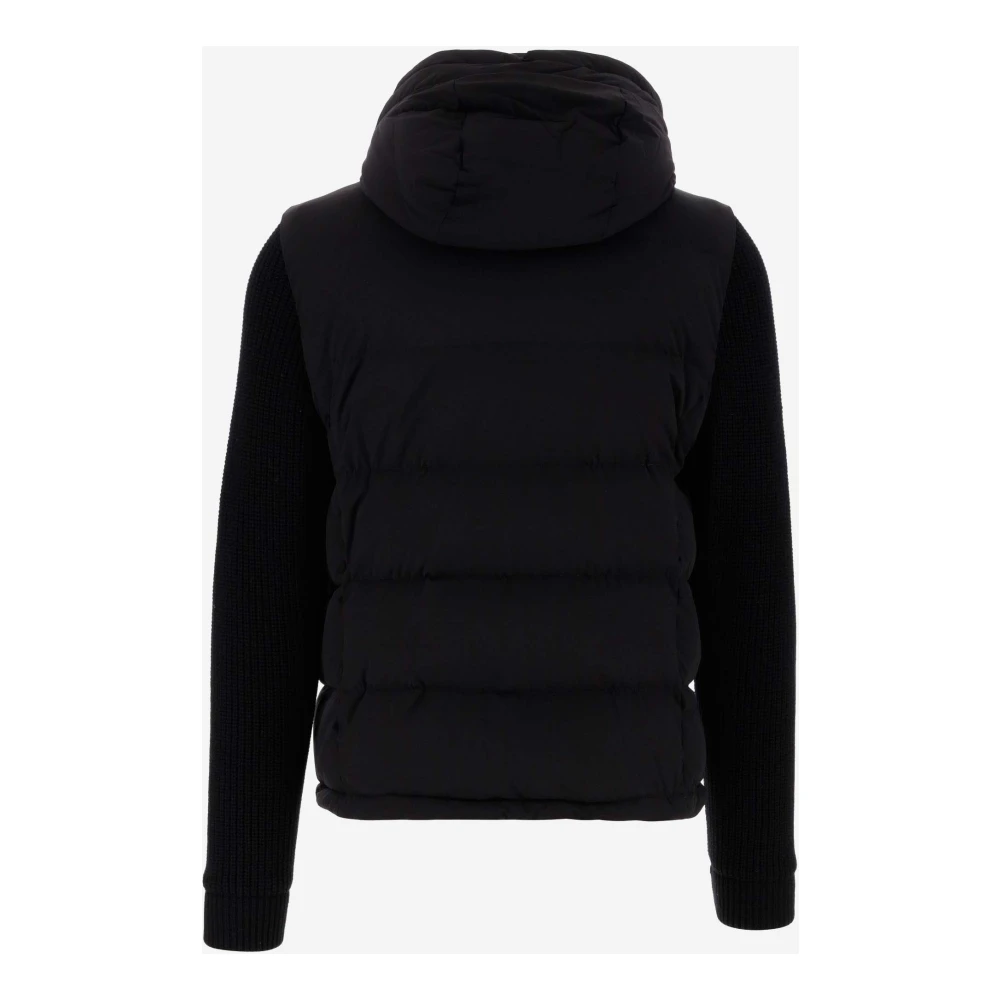 Moorer Zwarte Winterjassen Black Heren
