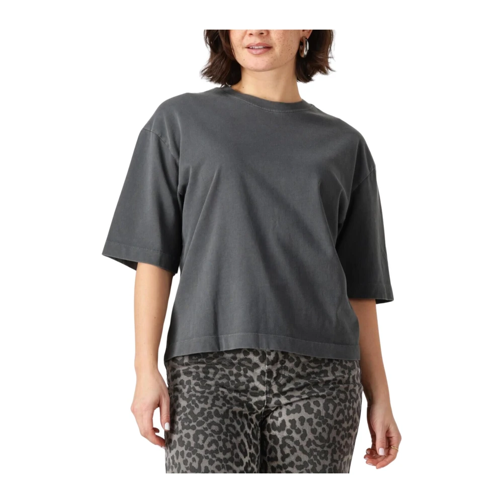 Catwalk Junkie Grijze Loose Fit Tshirt Gray Dames