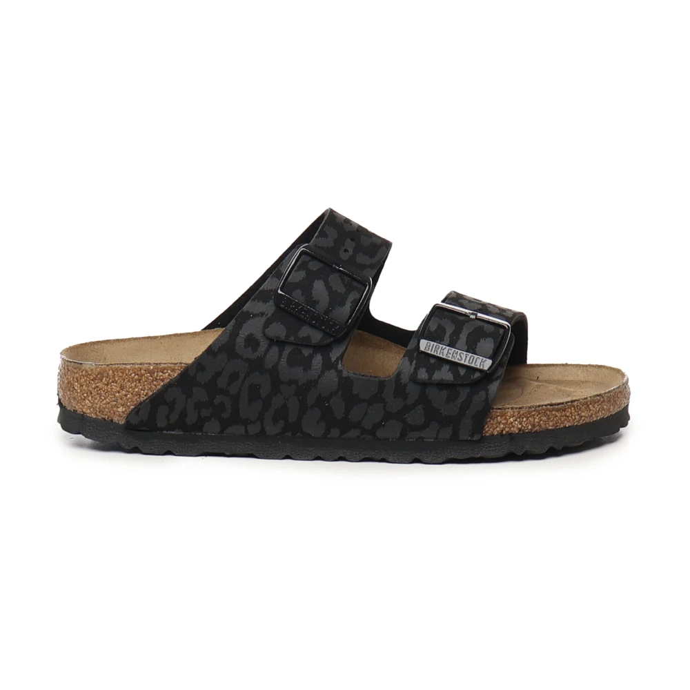 Birkenstock Women's Black Adjustable Buckle Sandals - Sliders - 6 Uk - Shoes