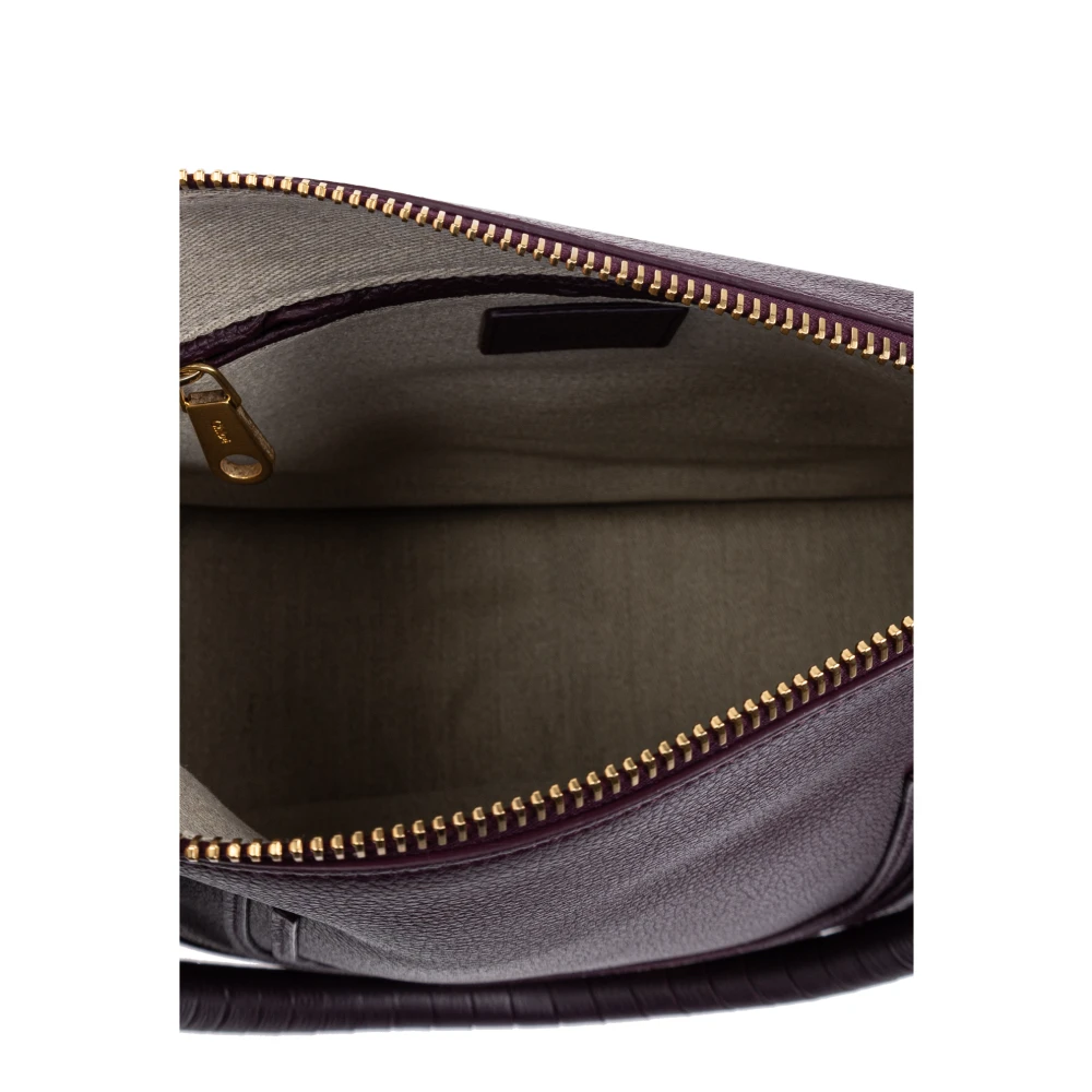 Chloé Middelgrote Schoudertas Purple Dames