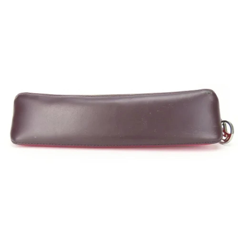 Louis Vuitton Vintage Pre-owned Leather home-office Pink Dames