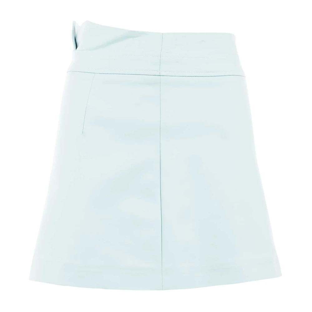 PATRIZIA PEPE Blauwe Korte Rok Outlet Prijs Blue Dames