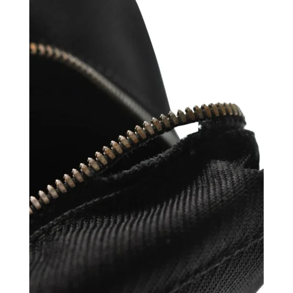 Louis Vuitton Vintage Pre-owned Denim handbags Black Dames