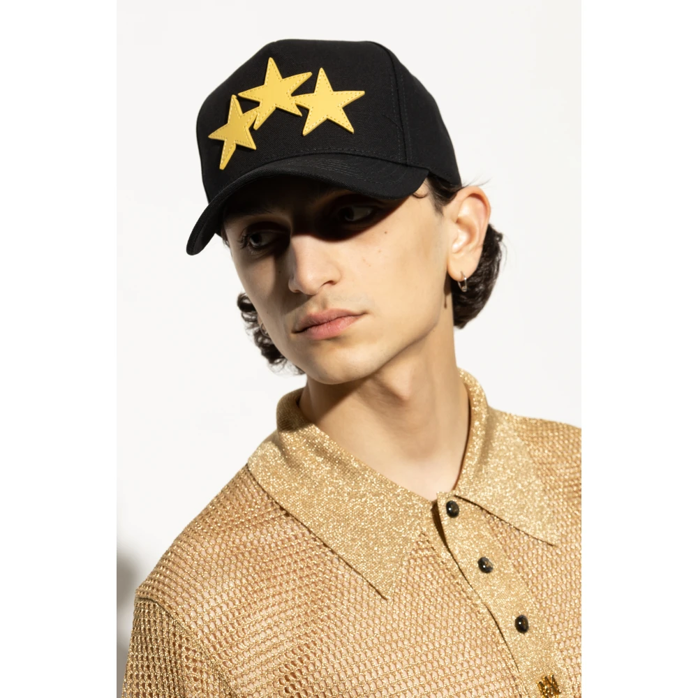 Amiri Baseball Cap Black Heren
