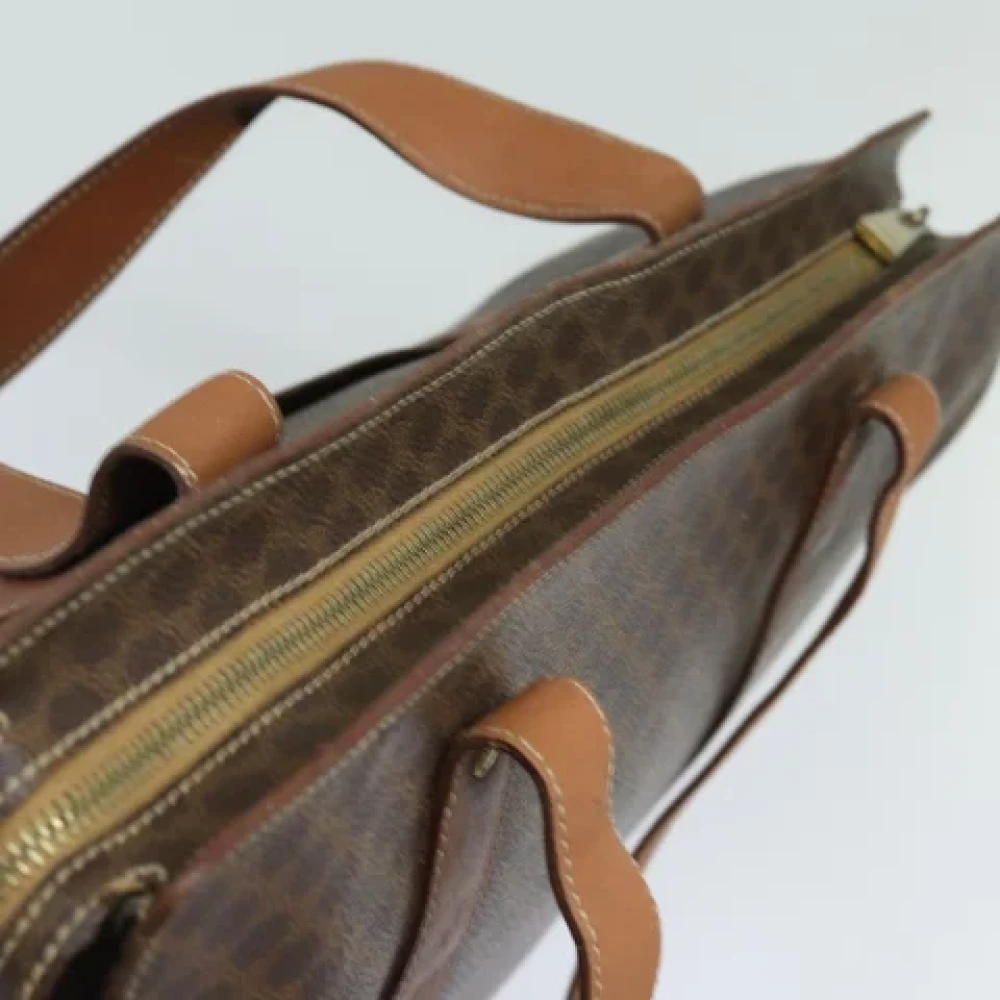 Celine Vintage Pre-owned Leather celine-bags Brown Dames