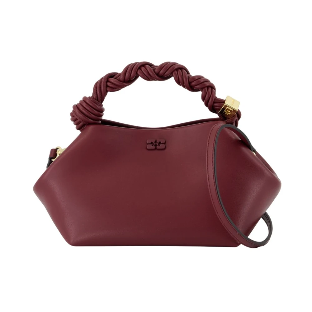 Ganni Small Bou Bag - Female - Handbags - Red - One Size - Bags