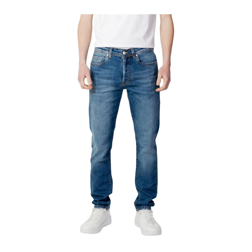 Liu Jo Men's Blue Slim Fit Jeans, W32, Classic Fit Jeans