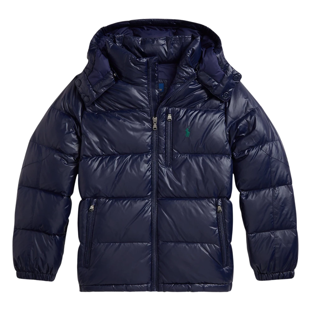 Ralph Lauren Boys Blue Winter Jackets, 8 Y, Puffer Jacket In Navy