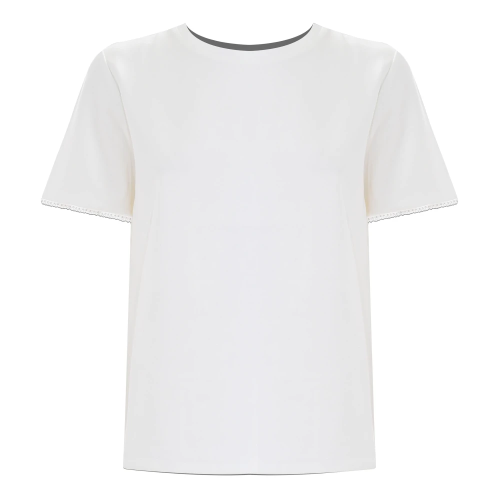 Kocca Stijlvolle T-shirts voor mannen en vrouwen White Dames