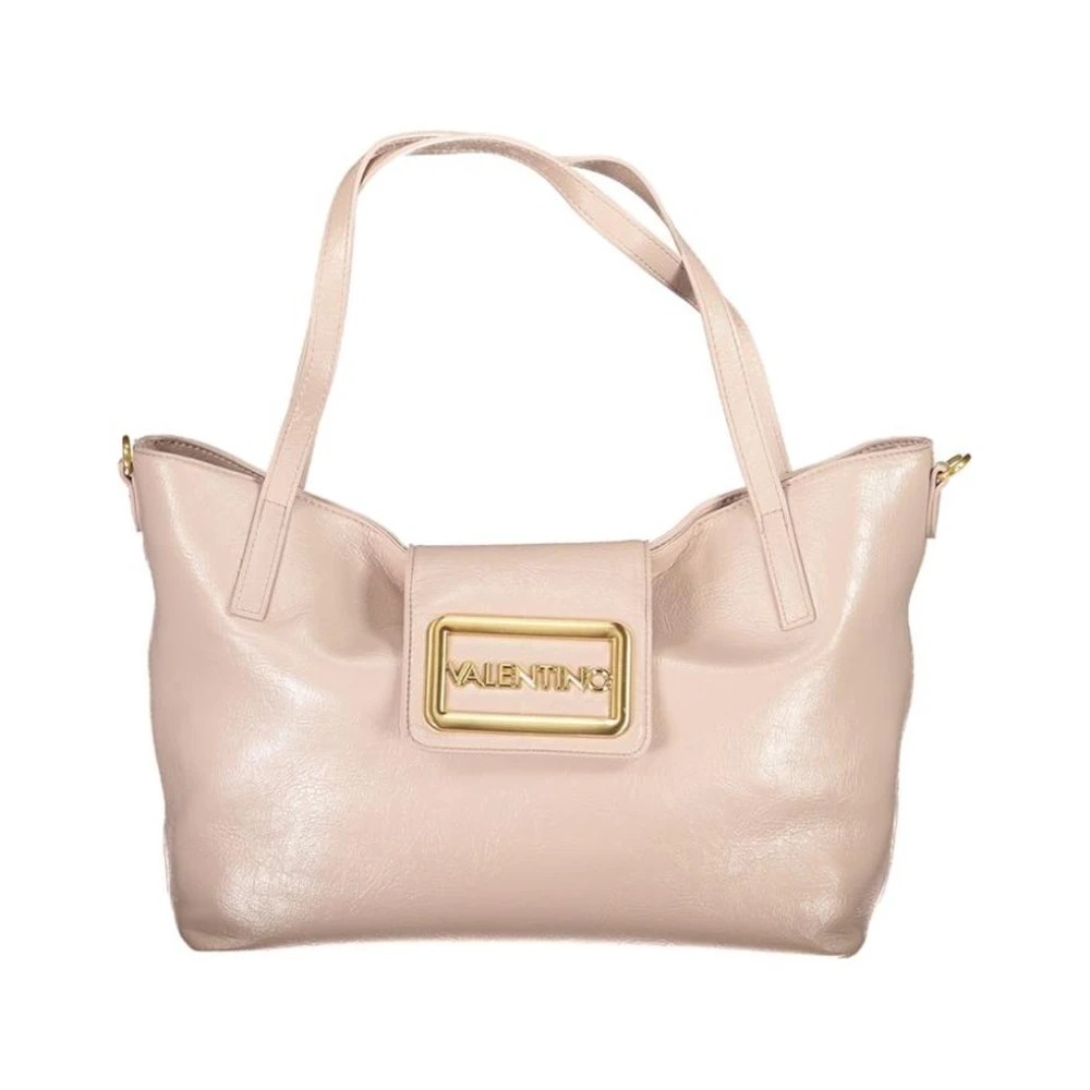 Valentino Women's Pink Polyethylene Handbag - Handbags - One Size - Bags