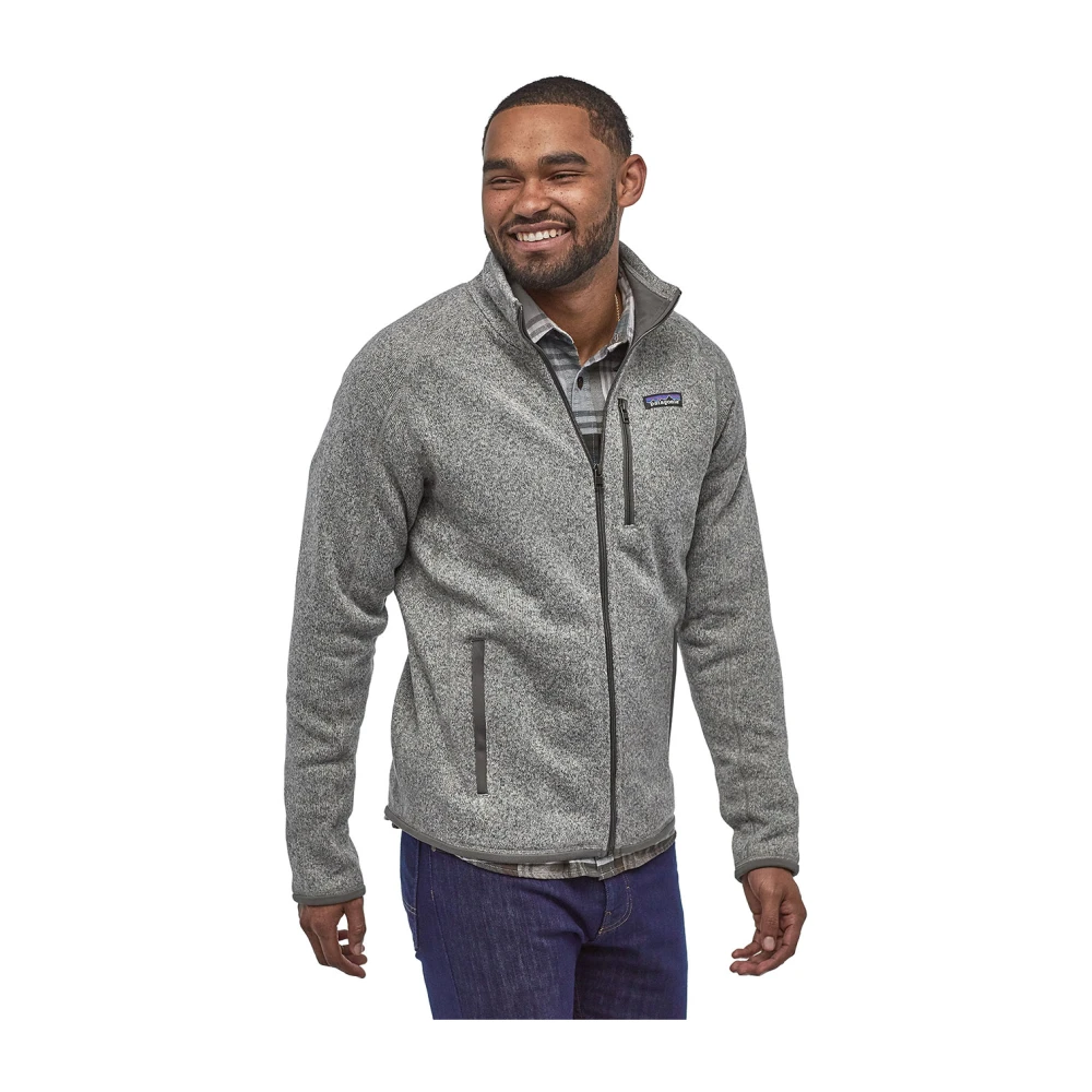 Patagonia Warm Gebreid Fleecejack Gray Heren