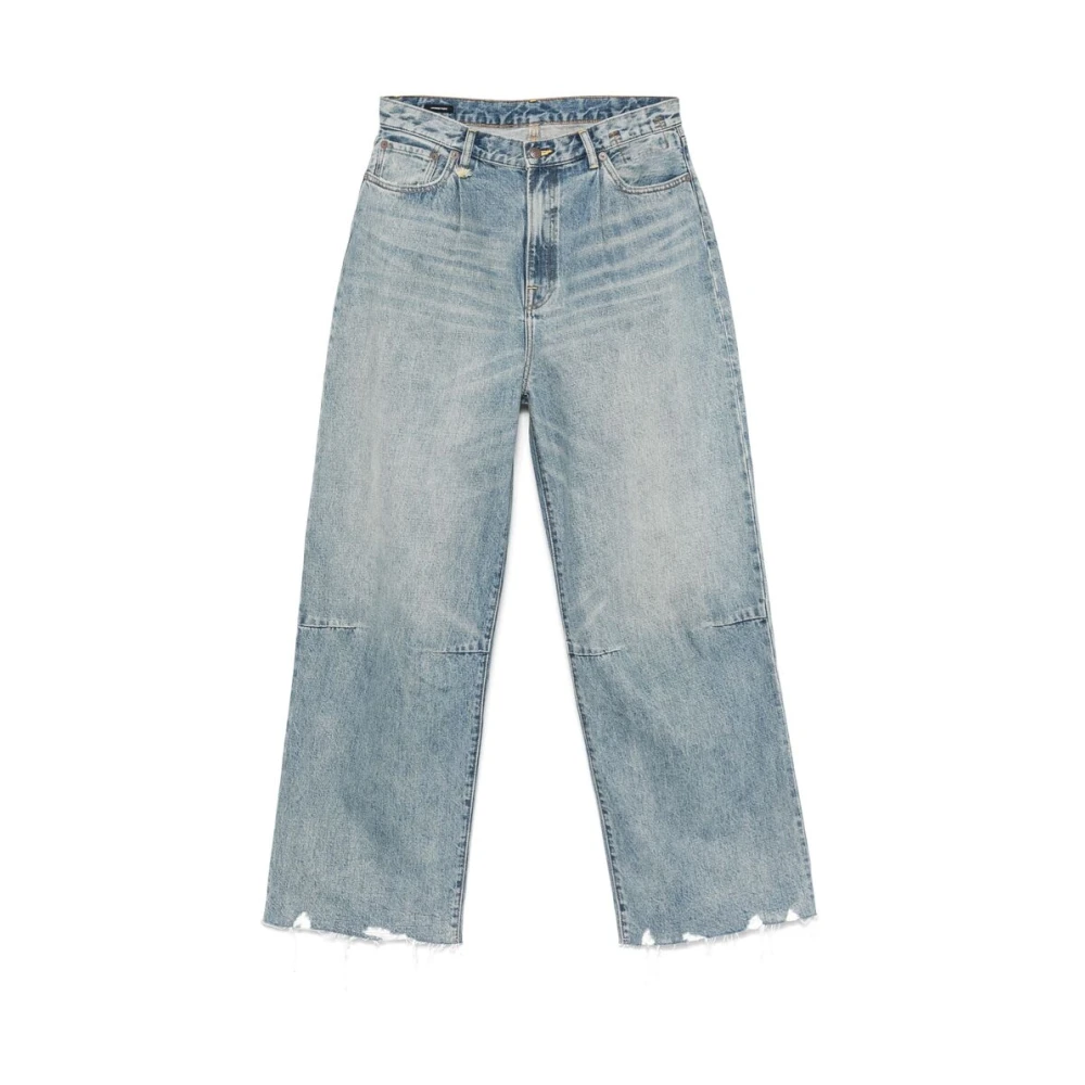 R13 Lichtblauwe Klassieke Five Pocket Jeans Blue Heren
