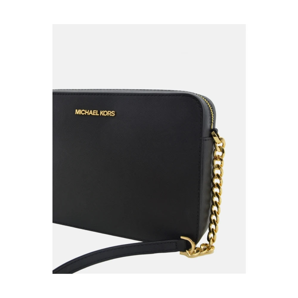Michael Kors Crossbody tas met gouden accenten Black Dames