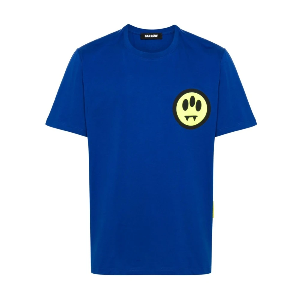Barrow Casual T-shirt Bw013 Blue Heren