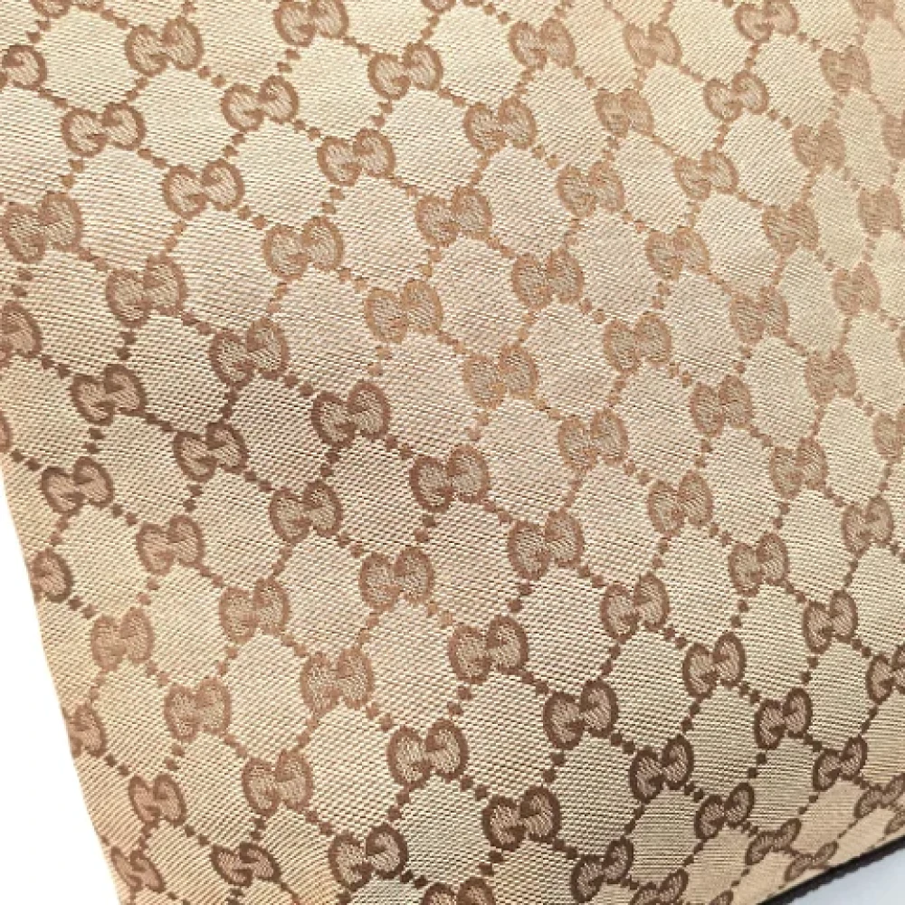 Gucci Vintage Pre-owned Canvas totes Beige Dames