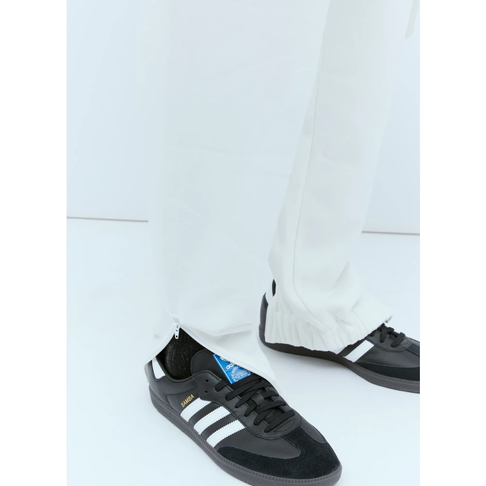 Wales Bonner Logo Print Trainingsbroek White Heren