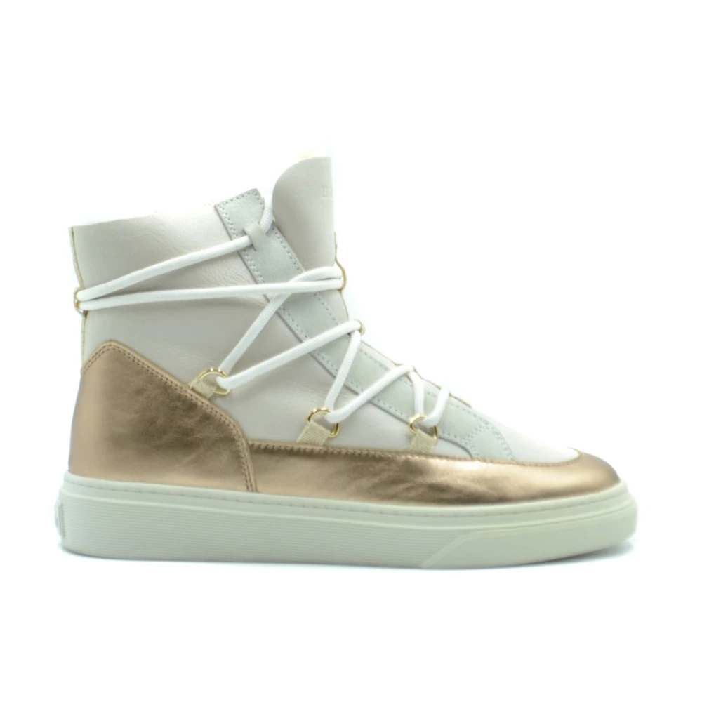 Hogan Stijlvolle Booties voor Trendy Outfits Dames Schoenen Geel