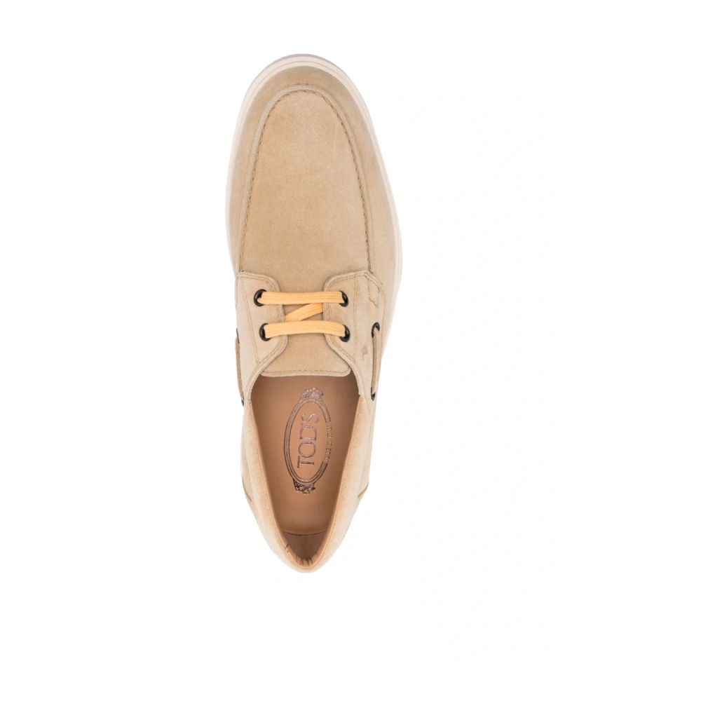 TOD'S Zomerse Hybride Bootschoenen Beige Heren